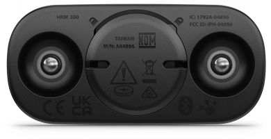 Garmin HRM 200 irrotettavalla moduulilla ja konepestävällä hihnalla