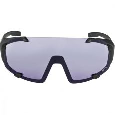 Alpina HAWKEYE Q-LITE V Matt Black / Varioflex Purple