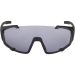 Alpina Hawkeye S Q-Lite V Glasses Black Matt / Quattroflex Lite Varioflex Purple