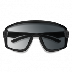 SMITH Wildcat Matte Black + Photochromic Clear to Gray Lens ja kirkas linssi
