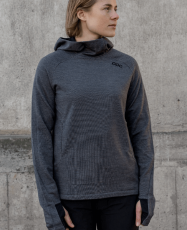 POC merino hood W Turmaline Navy