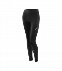 Löffler W Bike Long Tights Basic Gel naisten pitkät pyöräilytrikoot säämiskällä