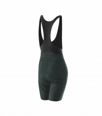 Löffler W Bike Bibshorts Hotbond Forest naisten vihreät pyöräilybibsit