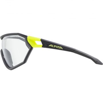 Alpina S-WAY VL+ Black-Yellow/Black Varioflex