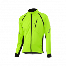 Löffler M Bike Zip-Off Jacket San Remo miesten pyöräilytakki Neon yellow