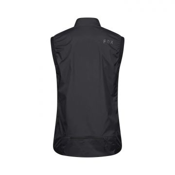 FOX Ranger Wind Vest Black musta tuulenpitävä MTB-liivi