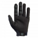 Fox Flexair Pro Gloves – mustat maastopyöräilyhanskat, joissa on D3O®-rystysuojaus ja Dyneema®-vahvistettu kämmenselkä.