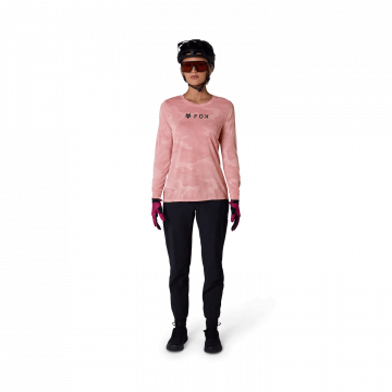 FOX Womens Ranger TruDri Long Sleeve Jersey Berry