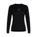 FOX Womens Flexair Long Sleeve Jersey Black naisten musta pitkähihainen MTB-ajopaita