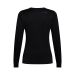 FOX Womens Flexair Long Sleeve Jersey Black naisten musta pitkähihainen MTB-ajopaita
