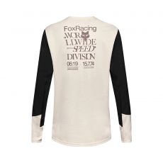 Fox Defend Long Sleeve Jersey Park Special Edition pitkähihainen MTB-paita valkoisena