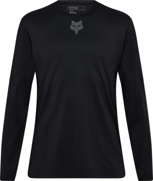 FOX Flexair Long Sleeve Jersey Black musta pitkähihainen MTB-ajopaita