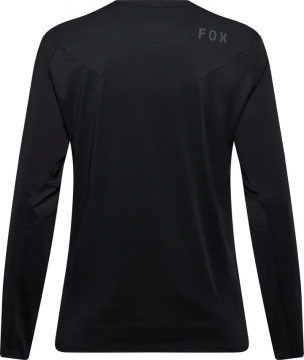 FOX Flexair Long Sleeve Jersey Black musta pitkähihainen MTB-ajopaita