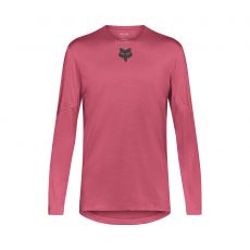 FOX Flexair Long Sleeve Jersey Berry pitkähihainen MTB-ajopaita