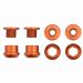 Wolftooth Set of 4 Chainring Bolts+Nuts for 1X