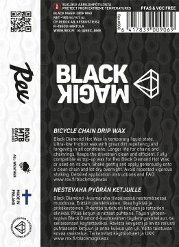 REX Black Magik Drip Wax nestemäinen ketjuvaha 180 ml