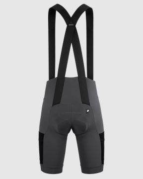 ASSOS TACTICA KIESKÄFER GRAVEL BIB SHORTS T5 ajohousut graveliin Musta