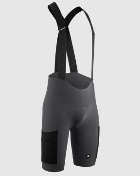 ASSOS TACTICA KIESKÄFER GRAVEL BIB SHORTS T5 ajohousut graveliin Musta