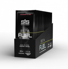 SIS Beta Fuel Mansikka&lime jauhepussi 82g