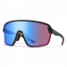 SMITH Bobcat Matte Black +  ChromaPop Low Light Rose Blue Mirror ja Kirkas linssi