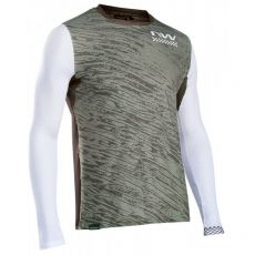 Northwave Bomb Jersey LS green/gray