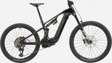 Cannondale Moterra LT 1 sähkömaastopyörä – hiilikuiturunko, Bosch CX -moottori ja Fox-jousitus enduroajoon.