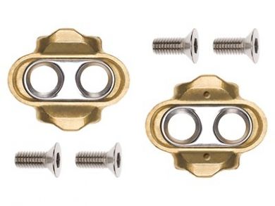 CRANKBROTHERS Cleat Standard Release (15° angle) Compatible with all Crankbrothers click pedals Float 6°