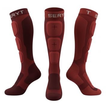 Seryt Shelter Protective socks Dark - Red