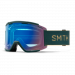 SMITH SQUAD XL MTB Goggles French Navy - Rock Salt ChromaPop Contrast Rose Flash / Clear AF