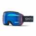 SMITH SQUAD MTB Goggles French Navy - Rock Salt ChromaPop Contrast Rose Flash / Clear AF