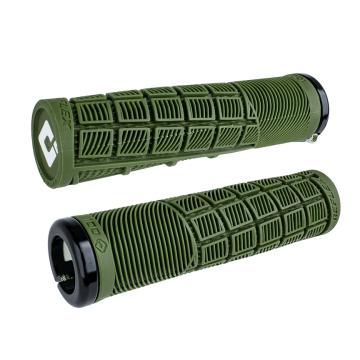 ODI Reflex V2.1 Lock-On Grip MTB-lukkogripit 33,5 mm army green