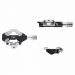 Wolf Tooth DEL Gravel Race Black mustat SPD-polkimet