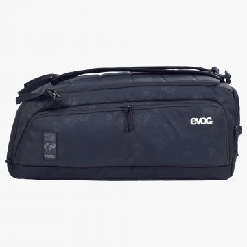 EVOC Gear Bag 55 vettä ja likaa hylkivillä väliseinillä