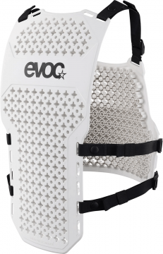 EVOC TORSO PROTECTOR – Valkoinen takaa kuvattuna