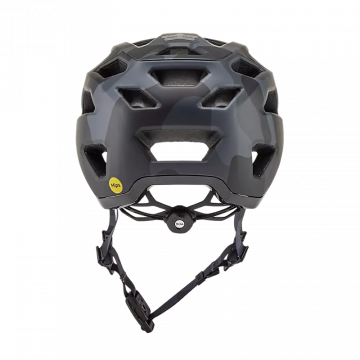 Fox Crossframe Pro Black Camo MTB-kypärä Fidlock-magneettisoljella