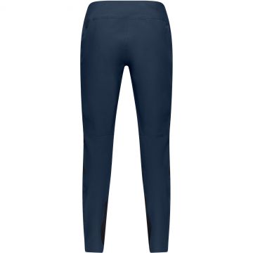 Fox Defend -ajohousut Galaxy Blue maastopyöräilyyn taka kuvattuna