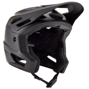 Fox Dropframe Pro Matte Black 3/4 maastopyöräilykypärä