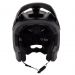 Fox Dropframe Pro Matte Black laajasti suojaava open face -kypärä