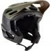 Fox Dropframe Pro Runn Olive Green 3/4 maastopyöräilykypärä