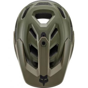 Fox Dropframe Pro Runn Olive Green Mips sähkömaastopyöräilykypärä