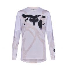 FOX Flexair LS Jersey Diffuse SE White maastopyöräilypaita