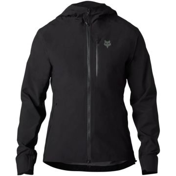 Fox Flexair NeoShell Water Jacket Black – musta vedenpitävä MTB-ajotakki