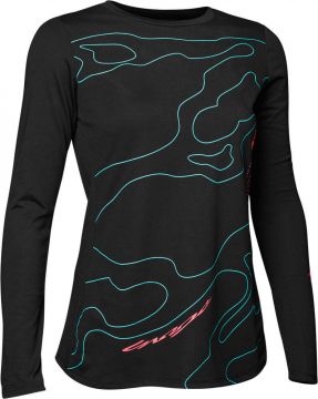 FOX Womens Ranger Mid LS Jersey Lunar