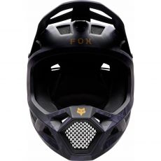 Fox full face -kypärä Rampage Image Print Plum