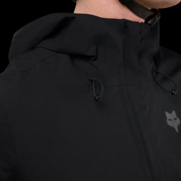 FOX Ranger Water Jacket kypärän päälle sopivalla hupulla