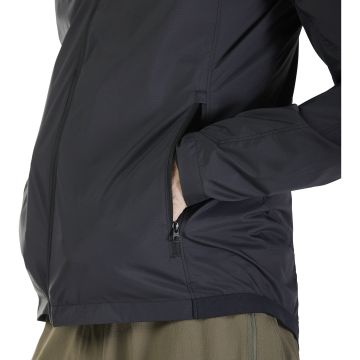 FOX Ranger Wind Jacket musta tuulitakki sivulta