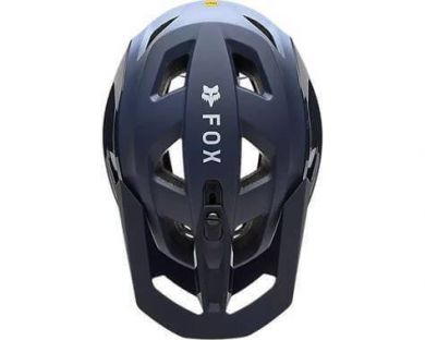 Fox Speedframe Pro Backfade Midnight Blue MTB-kypärä säädettävällä lipalla