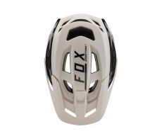 Fox Speedframe Pro Blocked Vintage White MTB-kypärä