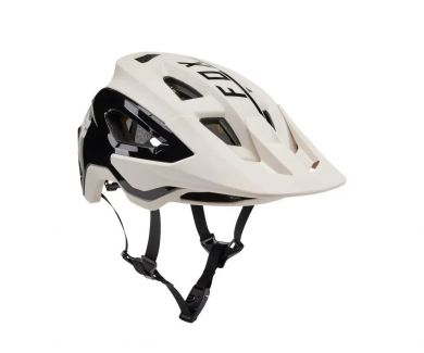 Fox Speedframe Pro Blocked Vintage White MTB-kypärä