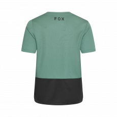 FOX YTH Ranger SS Jersey Fox Head Pine Green nuorten lyhythihainen vihreä MTB-ajopaita